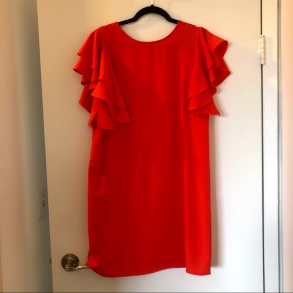 Orange/coral party dress 🎉🍊 - Picture 2 of 5